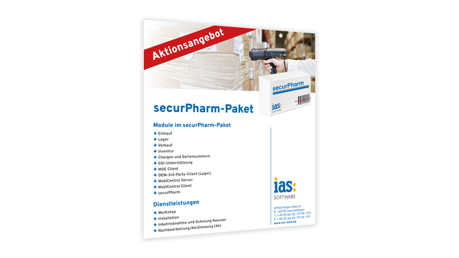 securPharm-Aktionsangebot