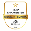 Auszeichnung Top ERP Anbieter 2022